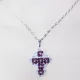 Small Cross - Trina-Silver Chain - 2
